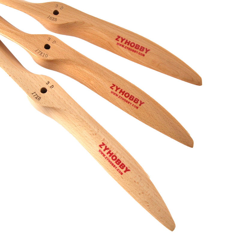 Flight Model 3D Wooden Propeller 22inch to 32inch