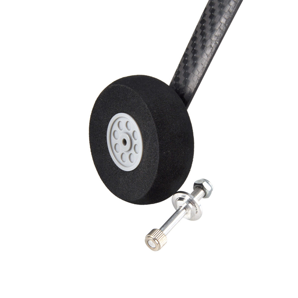 1set Carbon Fiber Landing Gear Undercarriage KIT With Wheels for RC Airplane Model