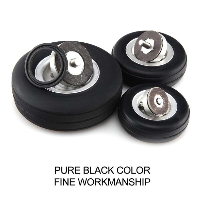1 pair 2.5&quot; 3.0&quot; 4.0INCH High Quality RC Rubber Wheel kit w/ Brake Axle for Viper Brake System