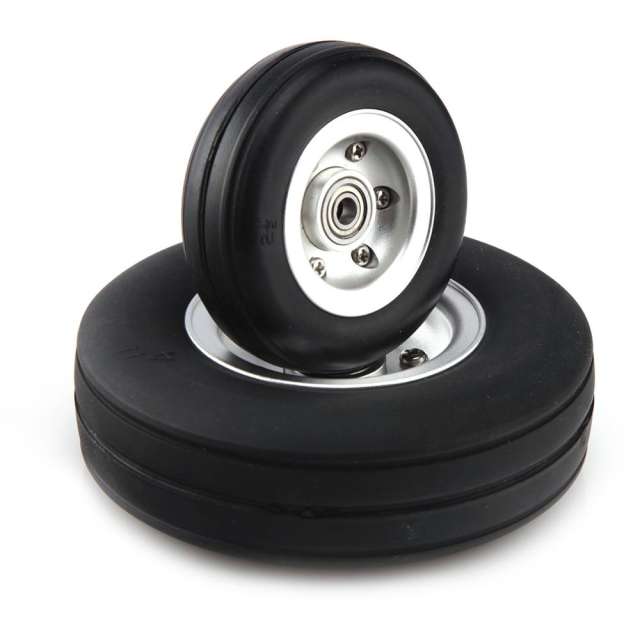1 pair 2.5&quot; 3.0&quot; 4.0INCH High Quality RC Rubber Wheel kit w/ Brake Axle for Viper Brake System