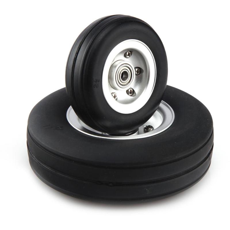 1 pair 2.5" 3.0" 4.0INCH High Quality RC Rubber Wheel kit w/ Brake Axle for Viper Brake System