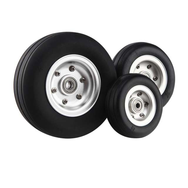 1 pair 2.5&quot; 3.0&quot; 4.0INCH High Quality RC Rubber Wheel kit w/ Brake Axle for Viper Brake System