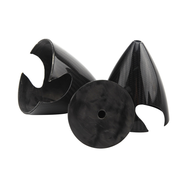 CCW 1.75 to 4.5inch 3K Surface Carbon Fiber Spinners for 2 Blade Propeller