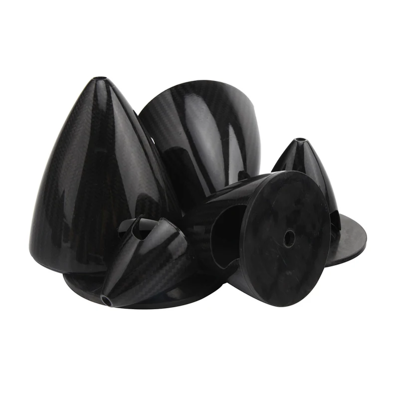 CCW 1.75 to 4.5inch 3K Surface Carbon Fiber Spinners for 2 Blade Propeller