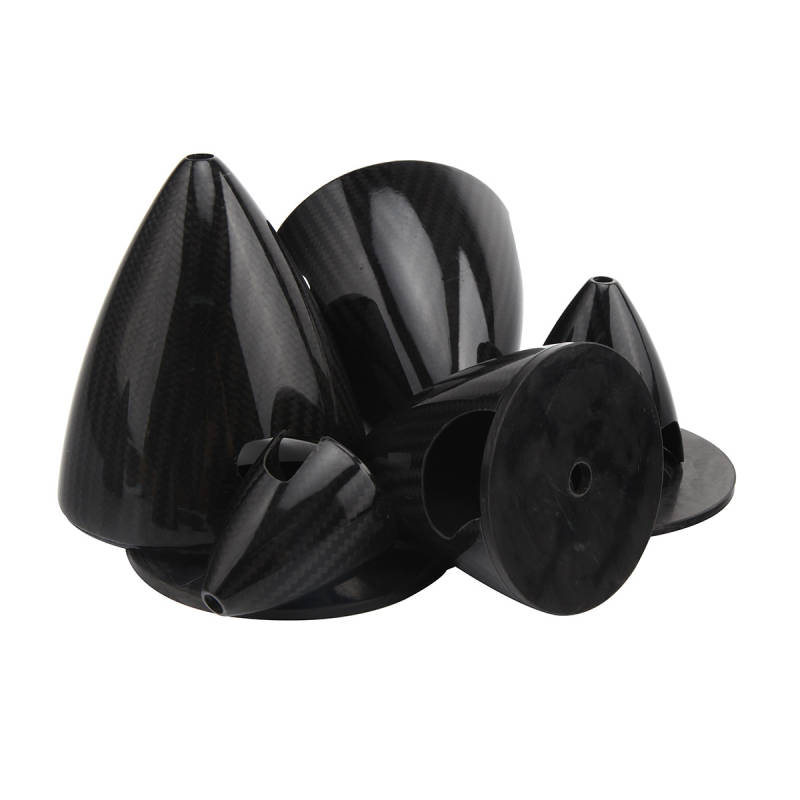 CCW 1.75 to 4.5inch 3K Surface Carbon Fiber Spinners for 2 Blade Propeller