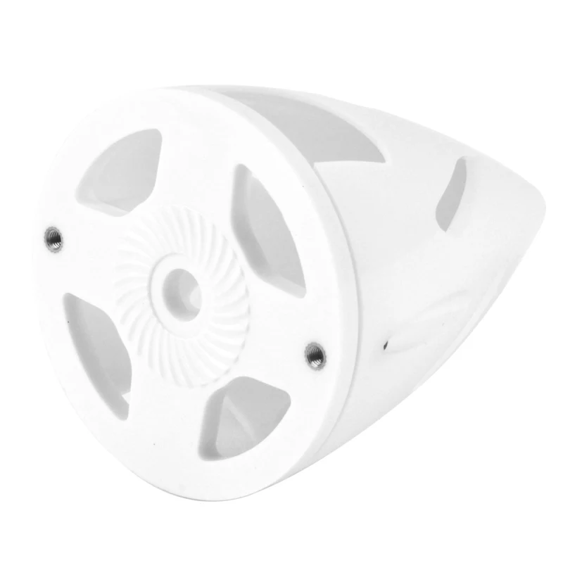 2-blade 2.5inch Plastic Spinner White Propeller Cone Pointy Hollow-carved for RC Electric Airplane