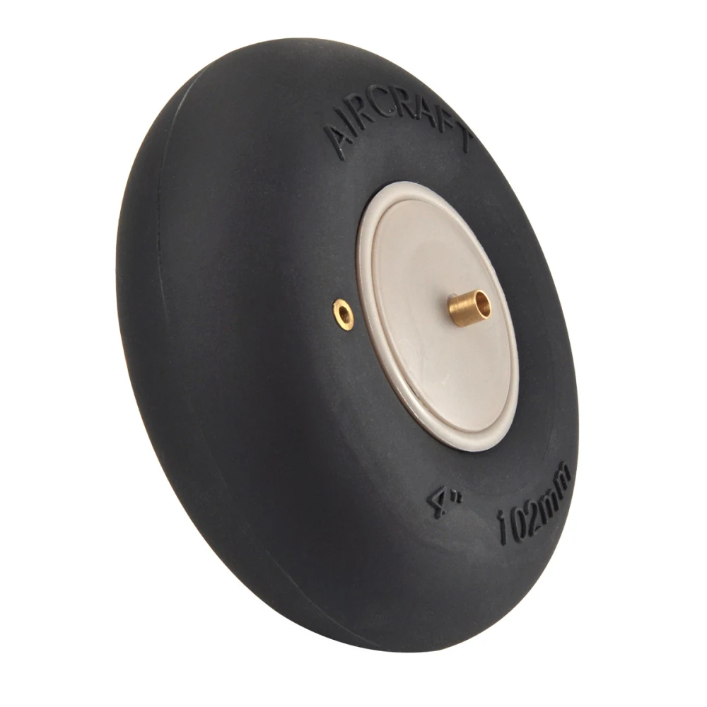 1 Pair Inflatable Tire Air Wheel Pneumatic Tyre Rubber Wheel 4/4.5/5/5 ...