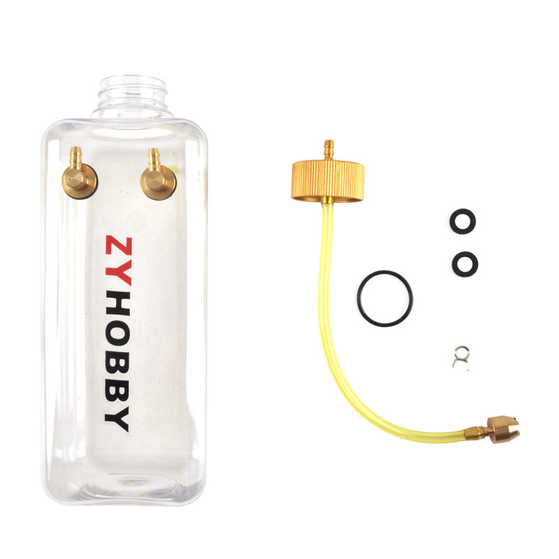 700CC/1000CC/1500CC ZYHOBBY Square Transparent Fuel Tank