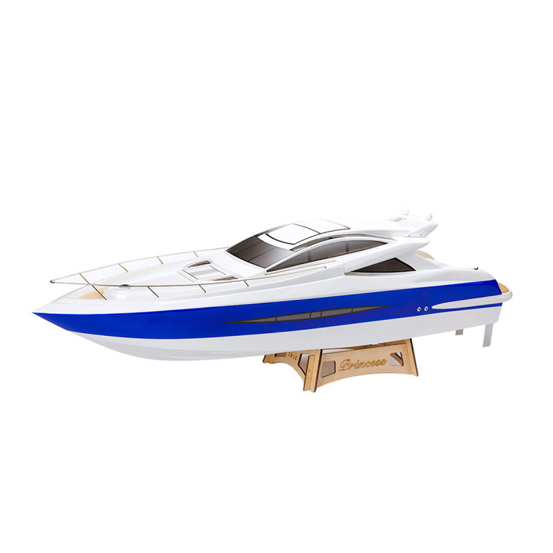 TFL 1305 Princess BWS 30°N 30CC Engine with φ6.35mm Dual Rudder System Fiber Glass Gas RC Boat (ARTR)