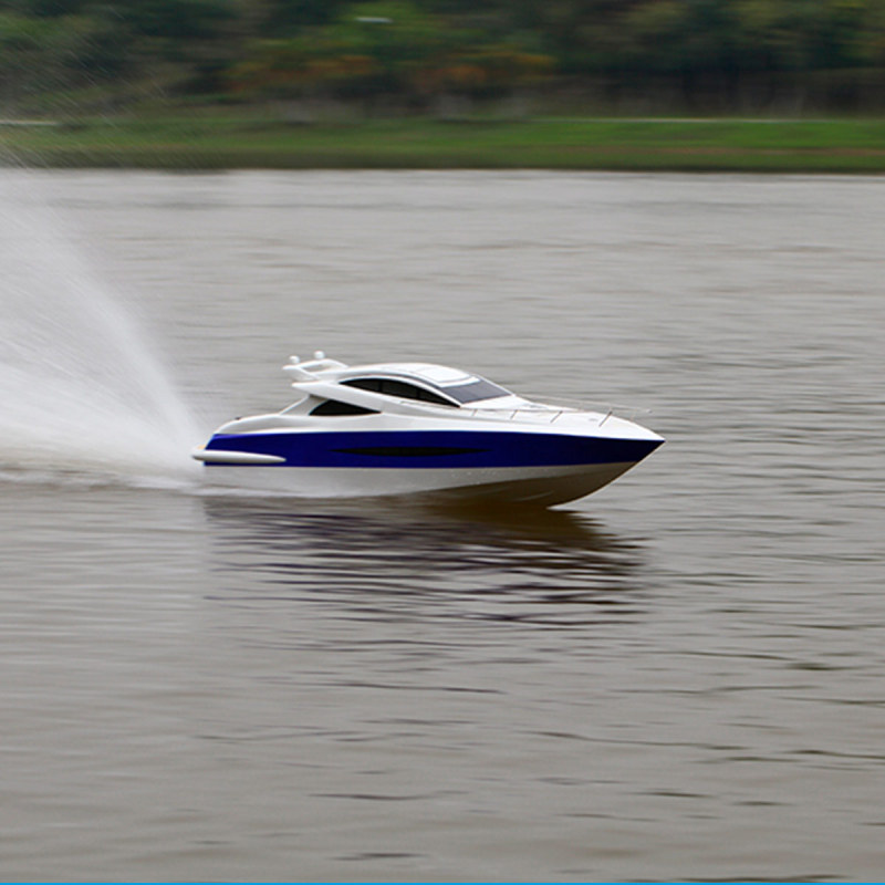 TFL 1305 Princess BWS 30°N 30CC Engine with φ6.35mm Dual Rudder System Fiber Glass Gas RC Boat (Without Engine)
