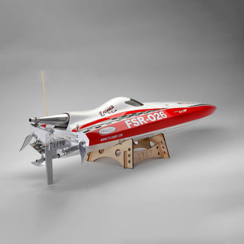 TFL 1307 Blade Race O Boat Fiberglass 30CC Gas Racing Boat