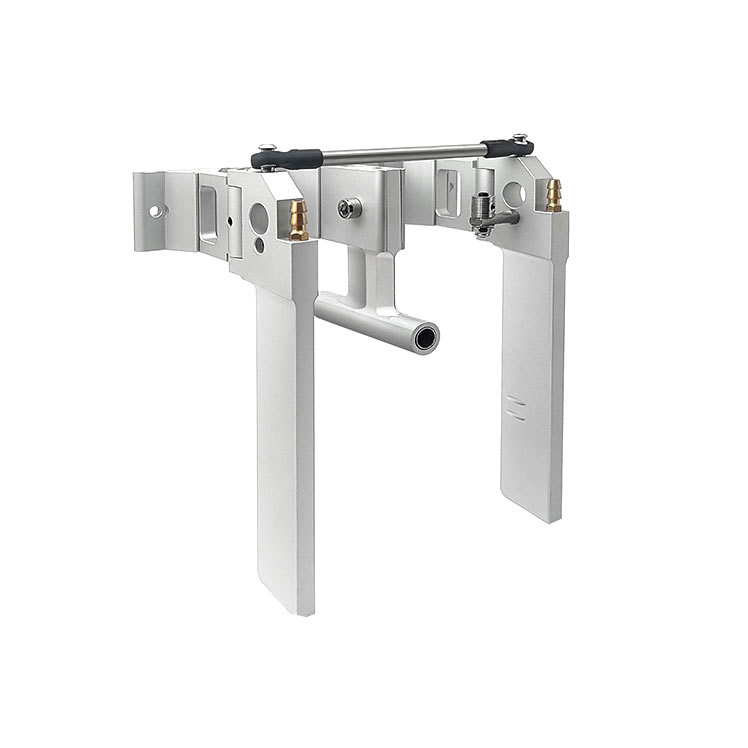 CNC machining of suction cup double rudder 6.35mm shaft diameter Alu alloy material