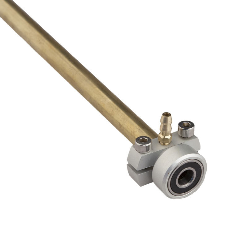 TFL Removable bearing block with copper tube, design B For RC Boat  Sliver Red