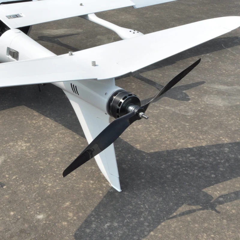 FLT-G320-Motorized drogue fixed-wing drone (empty + box + cable)