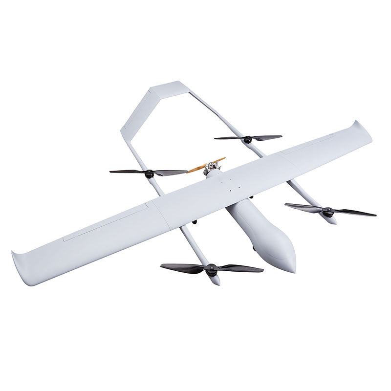 ZYHOBBY 4HFW460 High Efficiency Delivery 10-15KG Heavy Lift Cargo Drone VTOL Fixed Wing UAV with Dropping Cabin(Fuselage+Box without Wiring Accessories)