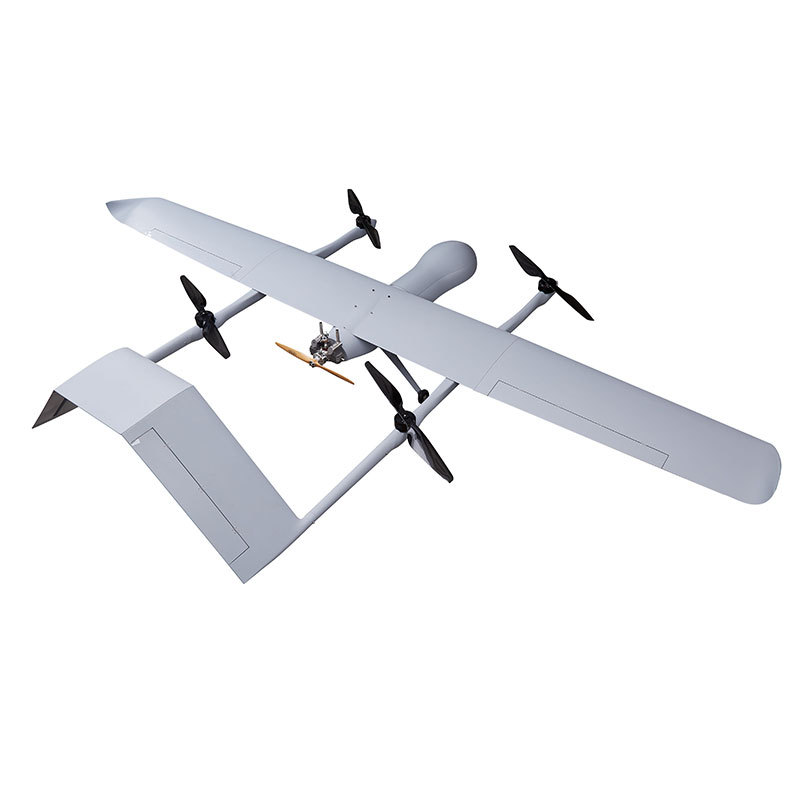 ZYHOBBY 4HFW460 High Efficiency Delivery 10-15KG Heavy Lift Cargo Drone VTOL Fixed Wing UAV with Dropping Cabin(Fuselage+Box without Wiring Accessories)