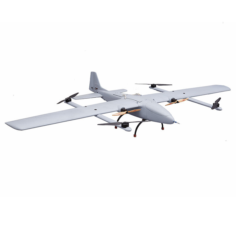 ZYHOBBY FLT300 High Efficiency Delivery 2KG Heavy Lift Cargo Drone VTOL Fixed Wing UAV with Dropping Cabin(Fuselage+Box without Wiring Accessories)