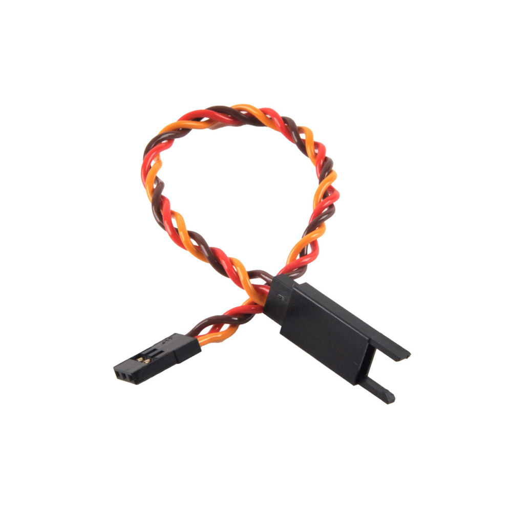 5PCS/lot Servo Extension Wire Twisted Cable Leads 15cm 30cm 100cm for Fixwing Aircarft RC Model Airplane JR Futaba Servos Motor
