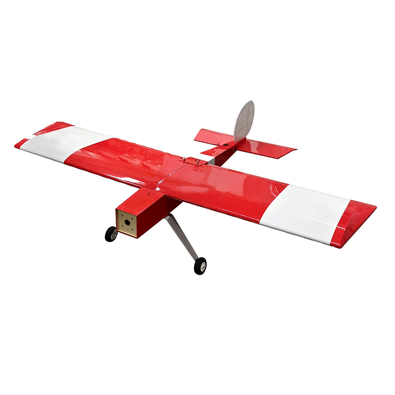 Stick 46 Wingspan 58inch Fixed Wing Plane Balsa Wood Gasoline RC Model Airplane-ARF Version (Red)