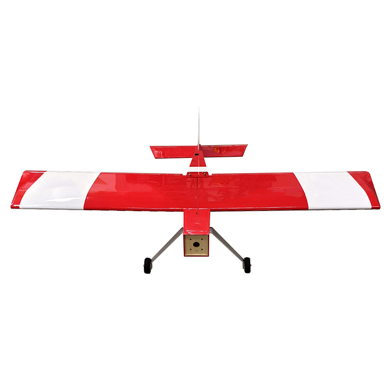 Stick 46 Wingspan 58inch Fixed Wing Plane Balsa Wood Gasoline RC Model Airplane-ARF Version (Red)
