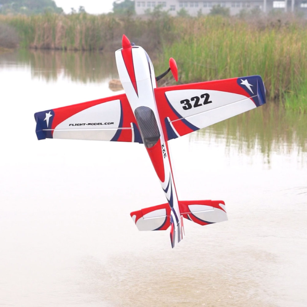 VOTEC 322 67in Fixed Wing Electric RC Model Airplane-PNP Version GA2000R-7 Moto (White)