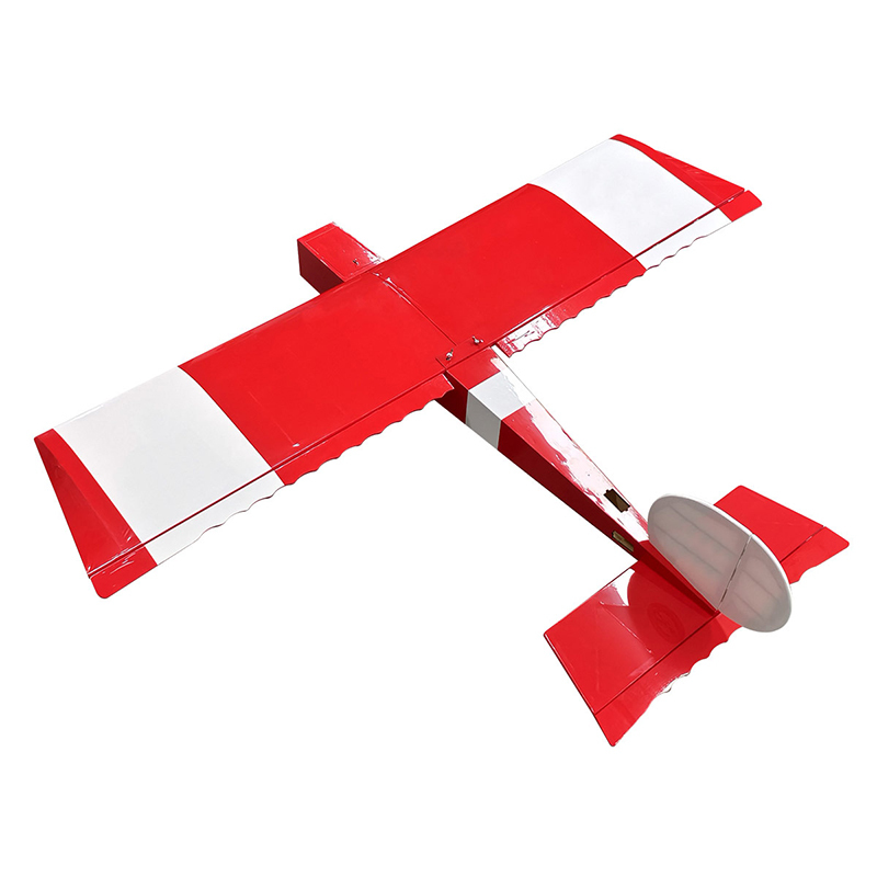 Stick 46 Wingspan 58inch Fixed Wing Plane Balsa Wood Gasoline RC Model Airplane-ARF Version (Red)