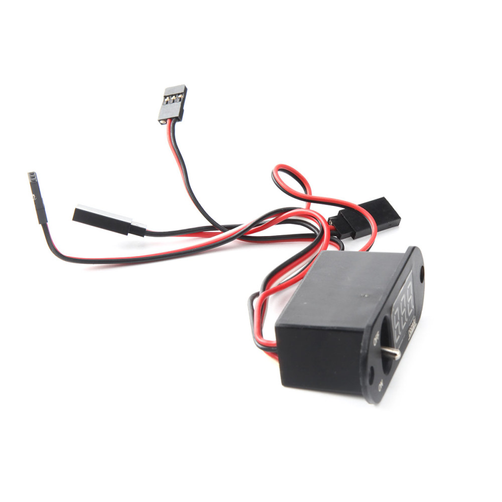 3 in 1 Large RC Digital Switch Methanol FUTABA / JR Compatible Methanol Nitro Ignition