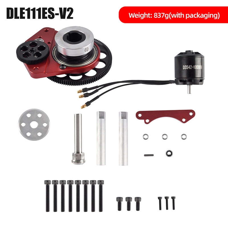 1set Electric Starter for DLE 111CC V2 Version Gasoline Engine RC Model Plane (Starter+Motor)