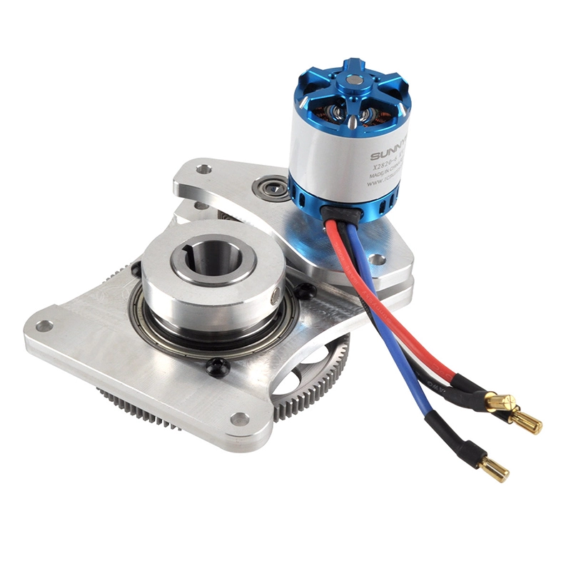 1 Set Electric Starter with Motor for DLE130CC Gasoline Engine RC Model Plane (Starter with Motor)