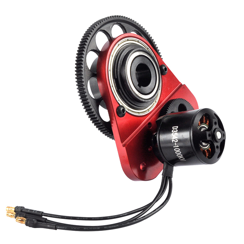 1 Set Electric Starter with Motor for DLE 61CC Gasoline Engine RC Airplane (Starter+Motor)