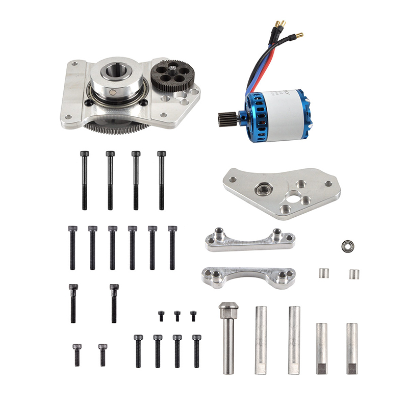 1 Set Electric Starter with Motor for DLE130CC Gasoline Engine RC Model Plane (Starter with Motor)