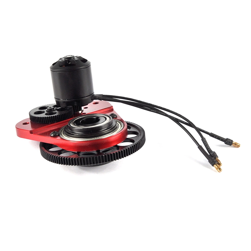 1 Set Electric Starter with Motor for DLE 61CC Gasoline Engine RC Airplane (Starter+Motor)