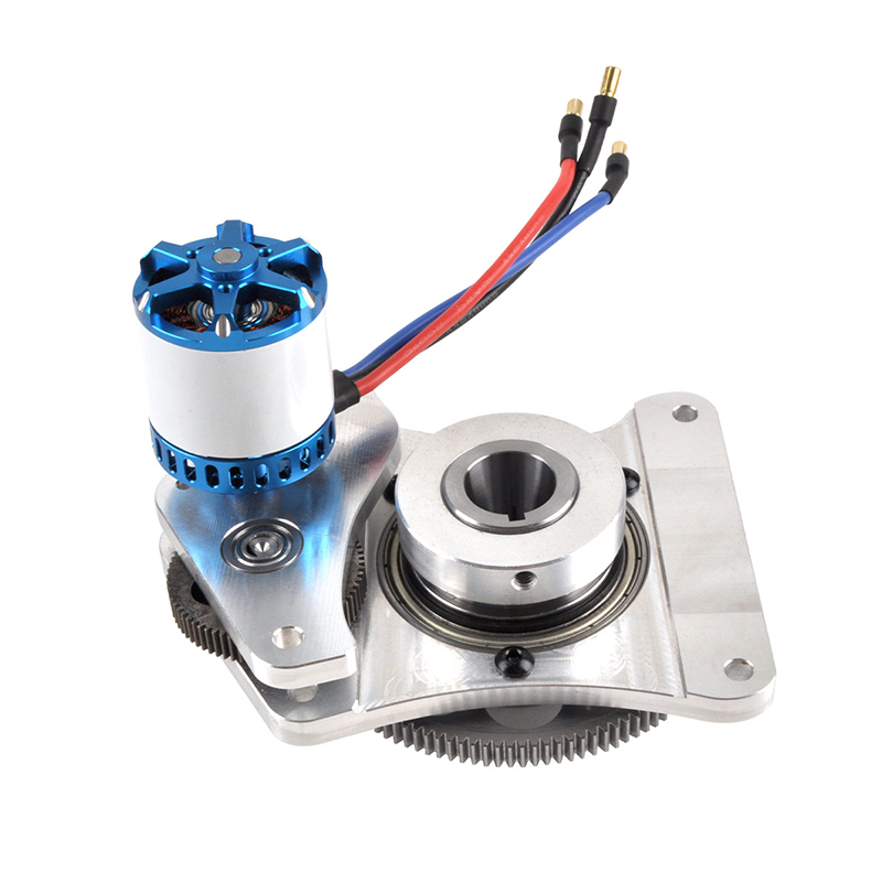 1 Set Electric Starter with Motor for DLE130CC Gasoline Engine RC Model Plane (Starter with Motor)
