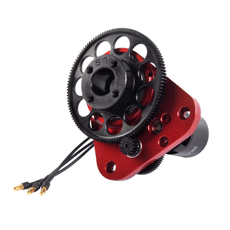 1 Set Electric Starter with Motor for DLE 61CC Gasoline Engine RC Airplane (Starter+Motor)