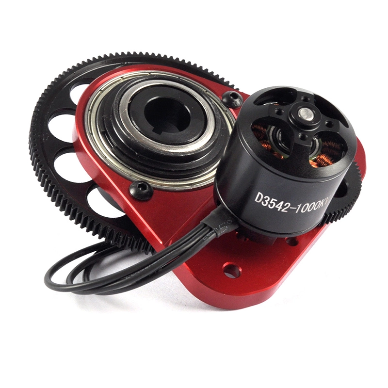 1 Set Electric Starter with Motor for DLE 61CC Gasoline Engine RC Airplane (Starter+Motor)