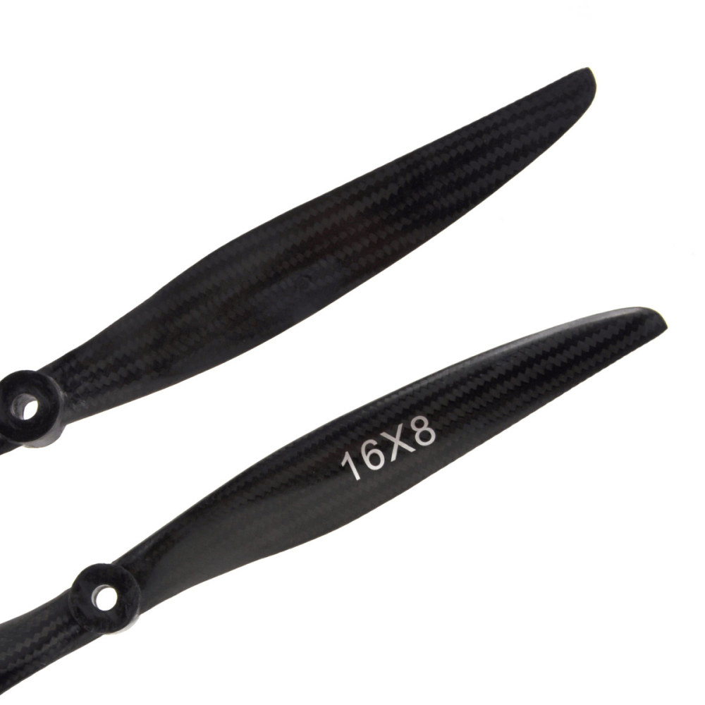 Carbon Fiber Propeller Electric 16x8 18x8 inches for RC Electric Model Airplanes