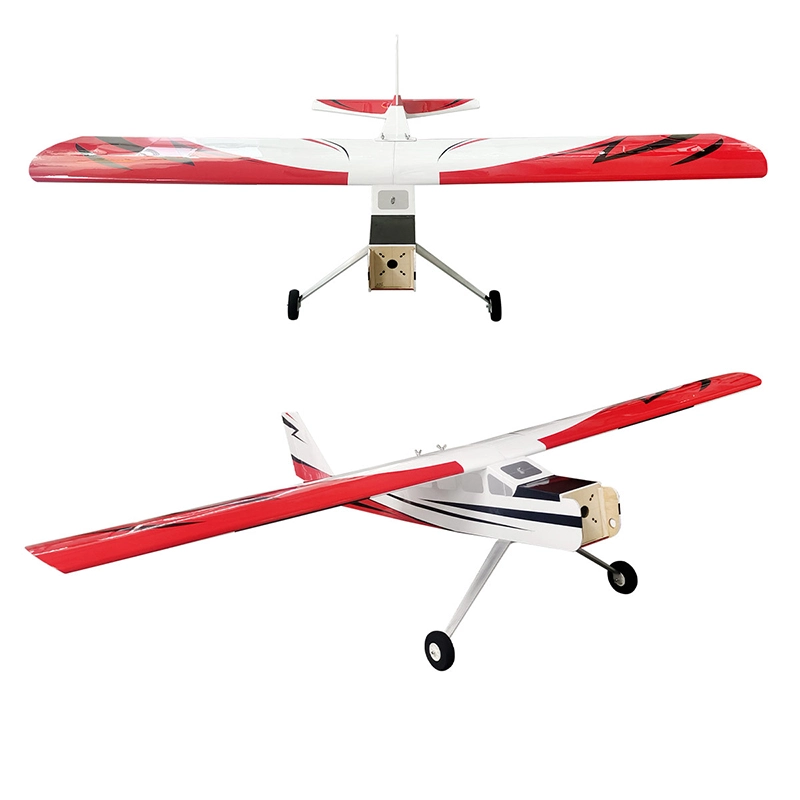 FALCON TRAINER F066 73.2in Fixed Wing White red RC Model Airplane-ARF version