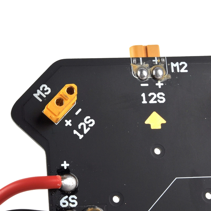 Quadcopter Agricultural Drone PCB plate with XT60 plug Distribution board