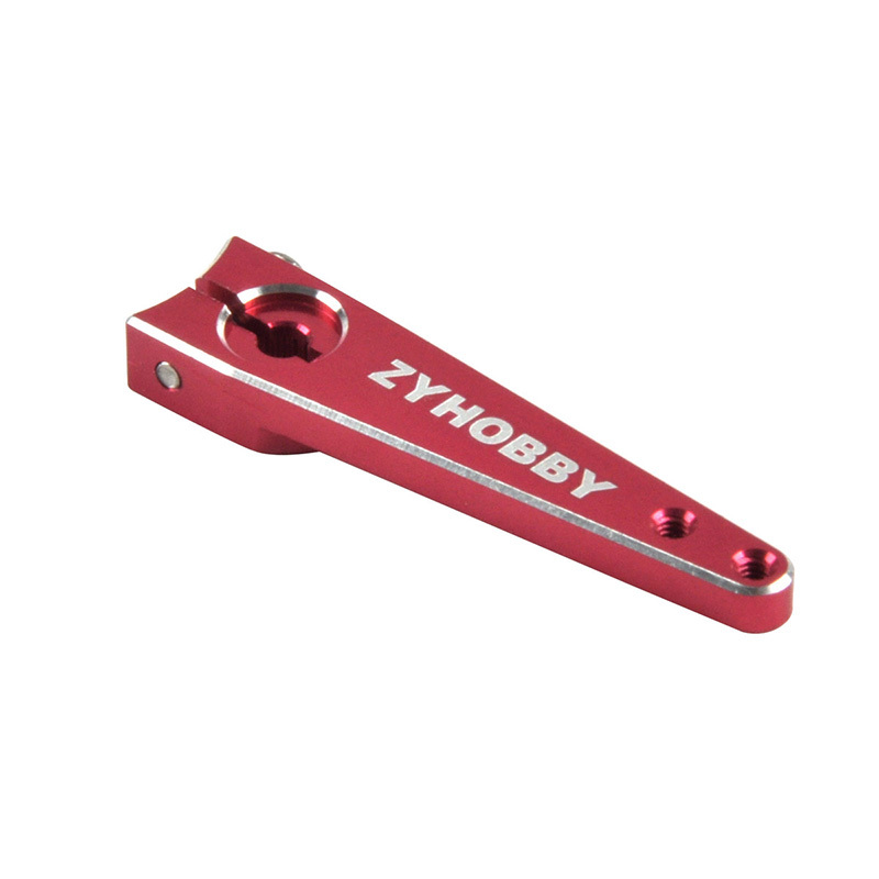 Aluminum Alloy Arm Servo Rocker Arm Gear Hole Steering 1/1.25 inch for RC Model Airplane Car Crawler