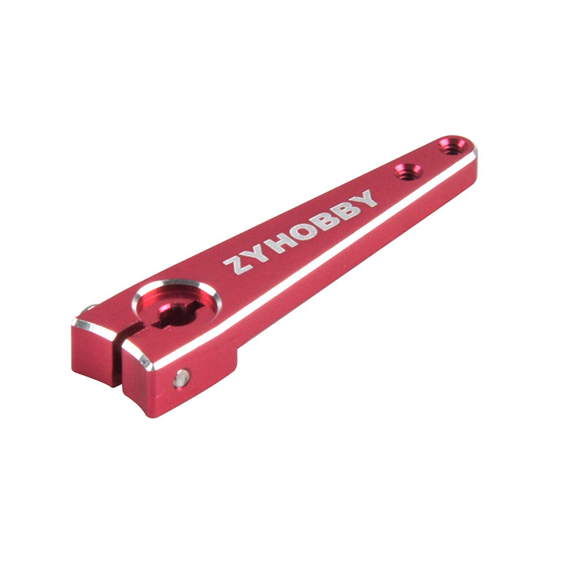 Aluminum Alloy Arm Servo Rocker Arm Gear Hole Steering 1/1.25 inch for RC Model Airplane Car Crawler