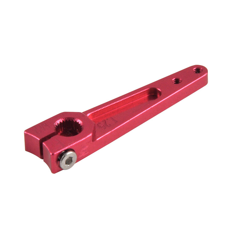 Aluminum Alloy Arm Servo Rocker Arm Gear Hole Steering 1/1.25 inch for RC Model Airplane Car Crawler