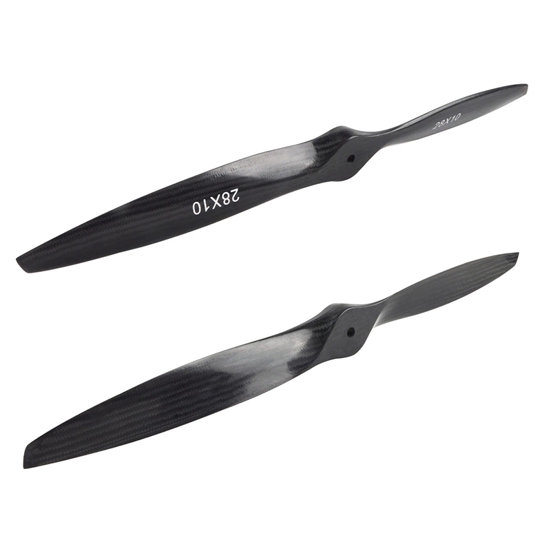 RC Carbon Fibre Propeller 28 * 10 inches for RC Gas/Electric Model Airplanes