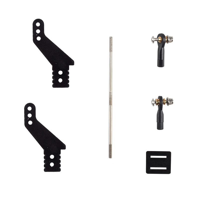 1 Set Steering Arms Rudder Angle Piece Servo Push Rod Joint for RC Model Airplane