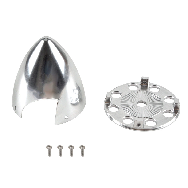 ZYHOBBY 2.5inch 2-port 4-side locking screw fairing Aluminum Spinner