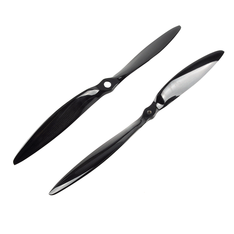 22*20inch+22*22inch carbon fibre propellers, front and rear pair of carbon fibre propellers, suitable for F3A aircraft models
