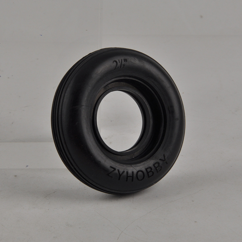 RC 2.5-4.5 Inch Durable Rubber Tires for Airplanes and Toy Accessories