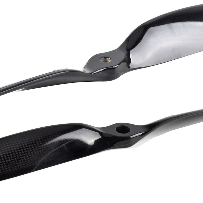 22*20inch+22*22inch carbon fibre propellers, front and rear pair of carbon fibre propellers, suitable for F3A aircraft models