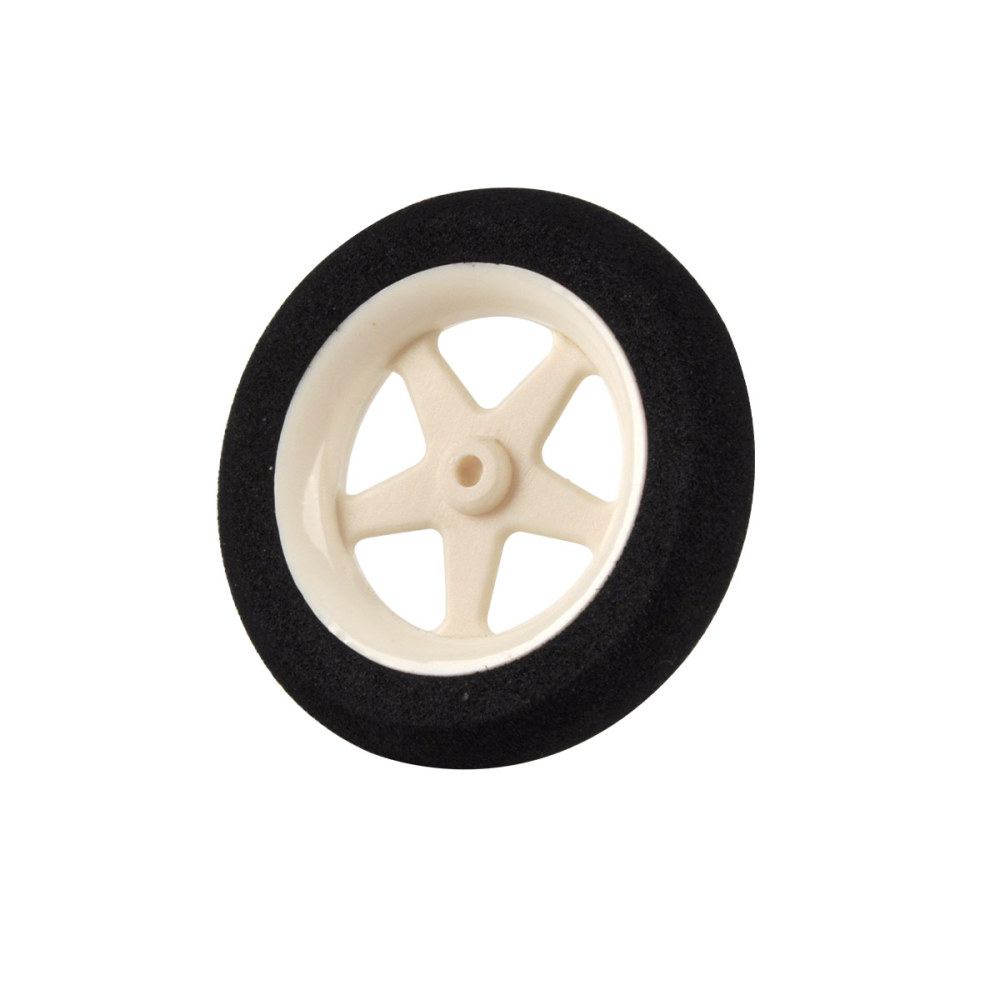 1 Pair of Light Foam Tail Sponge Wheels 45mm For RC Remote Control Airplane Model Replacement Parts