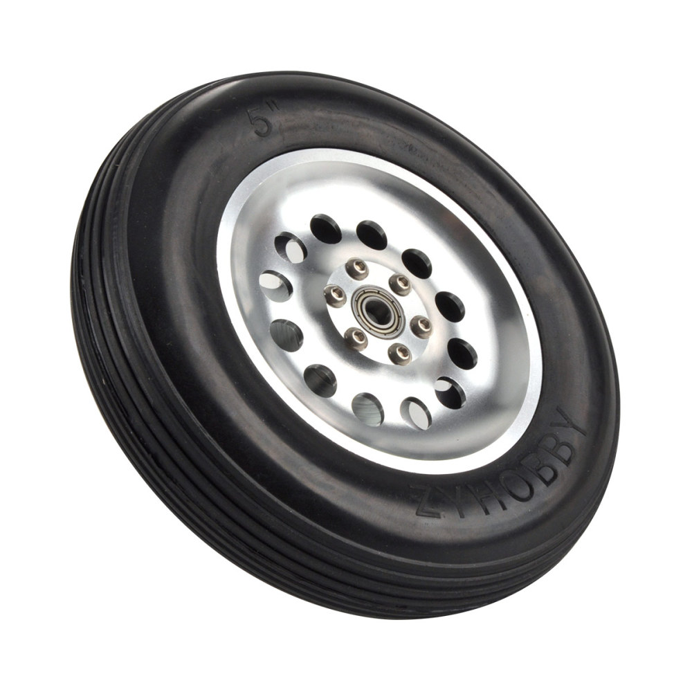 ZYHOBBY Rubber Wheel 5inch 6inch Suitable for RC airplane models