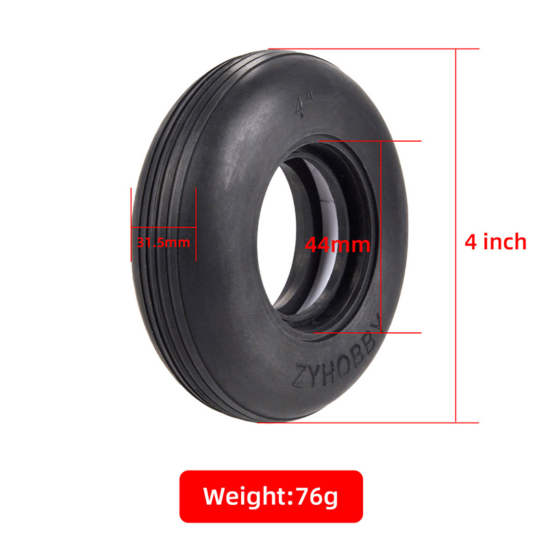 ZYHOBBY  Rubber wheel outer ring 3inch 3.5inch 4inch 4.5inch for RC airplane models